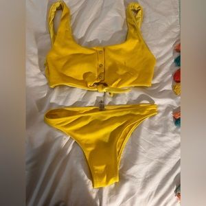 Yellow Bikini Set